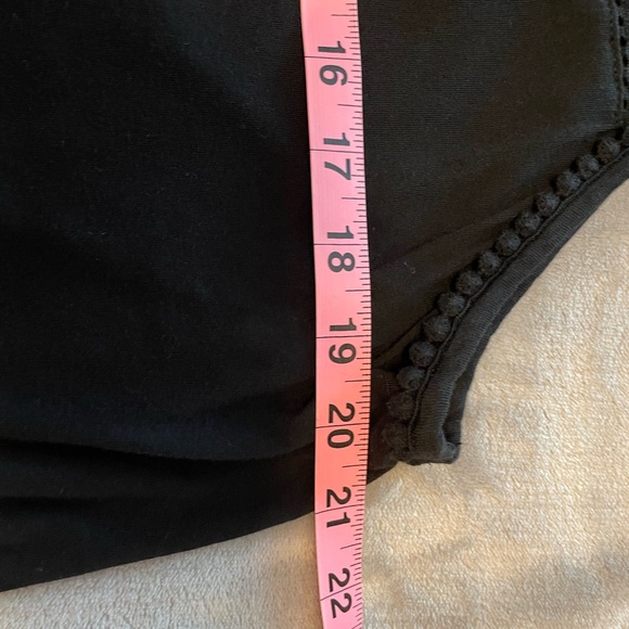 GAP- eyelet detail black tank top. EUC, size L - Picture 6 of 6